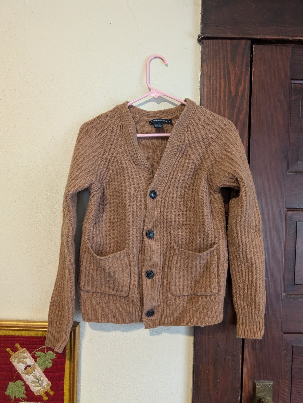 French Connection Knit‎ Brown Cardigan
